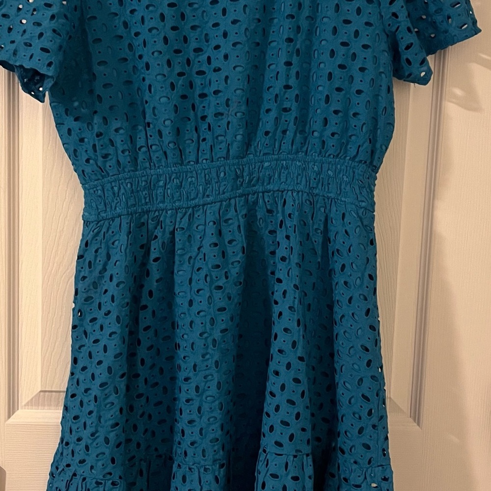 NWT cotton eyelet above the knee dress from Amazon size m - Picture 10 of 16